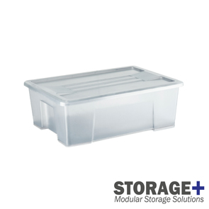 10 Litre Storage+ Modular Storage Box with Lid